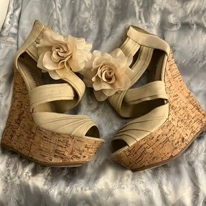 Floral Wedges